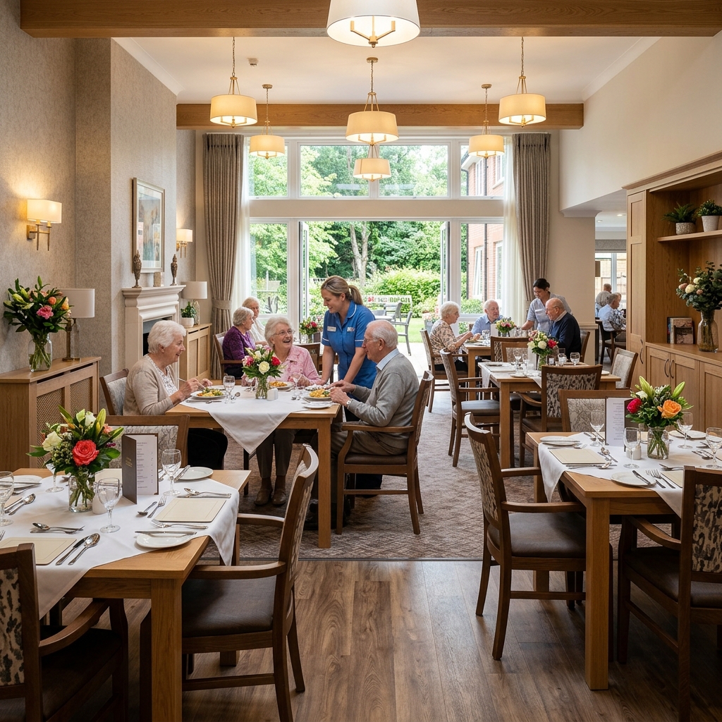 Nightingale Court dining room